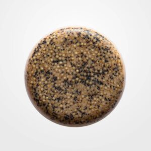 Jabón artesanal de quinoa, arcilla y semillas